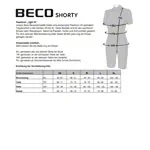 BECO Damen Neoprenanzug, Shorty, Einteiler