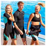 BECO Herren Neoprenanzug, Shorty, Einteiler
