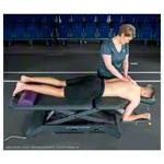 Lojer Therapieliege Kinos X4 Radautomatik & Fuschalter,LxBxH 203x55x46-95 cm, carbon