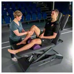 Lojer Therapieliege Kinos X5 Radautomatik & Fuschalter, LxBxH 203x65x46-95 cm, carbon