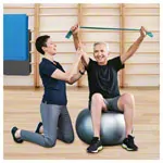 Abbildung zeigt Thera-Band, Aktion: 45,5 m Rolle, stark, grn + 5,5 m Rolle, stark, grn GRATIS