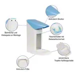 Desinfektionsmittelspender-Set Eurospender Safety plus, + Pumpe + 2x Sterillium Pure 1 l