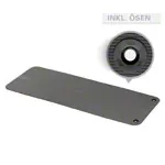 AIREX Pilates- und Yogamatte 190 inkl. Ösen, LxBxH 190x60x0,8 cm