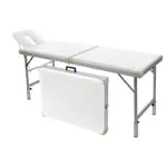 Alu-Kofferliege Robusta ST, inkl. Kopfteil , LxBxH 170/210x56x70-82 cm