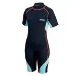 BECO Damen Neoprenanzug, Shorty, Einteiler