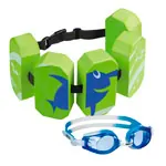 BECO-SEALIFE Schwimmgrtel 5-Block, 19-30 kg + BECO Kinder-Schwimmbrille