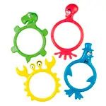 BECO Tauchring-Set Tauchmonster,  10 cm, 4-tlg.
