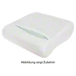Bezug fr Viscoline- Reisekopfkissen, anatomische Form, wei