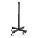 Bumper Plate Aufbewahrungswagen, fahrbar, L x B x H 60,5 x 60,5 x 97 cm