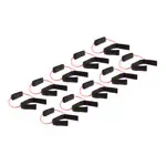 Cuff Tube, mittel, rot, 10er Set