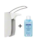 Desinfektionsmittelspender-Set Eurospender 1 mit Armhebel, inkl. 2x Sterillium Classic Pure 500ml