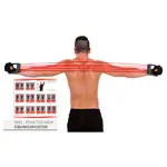 Abbildung zeigt Deuser Expander, 15-75 kg, rot