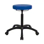Drehhocker Standard mit Komfort-Polster und Rollen
