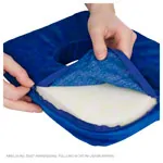 Abbildung zeigt Ersatzbezug f�r Gesichtsauflage, LxBxH 30x25x4 cm