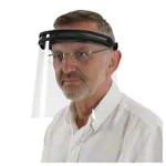 Faceshield mit Gummibund, weiche Stirnauflage