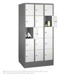 Produktbild: Fächerschrank mit 15 Fächern, HxBxT 185x90x50 cm