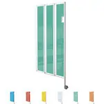 Faltwand flexibel, 3-flügelig, H x B 165 x 90 cm