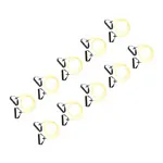 Fitness Tube, leicht, gelb, 10er Set