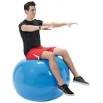 GYMNIC Gymnastikball,  95 cm, blau