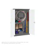 Produktbild: Geräteschrank Typ I mit Vollblech-Flügeltüren, H x B x T 195 x 120 x 50 cm