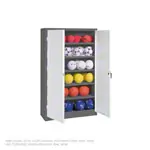 Produktbild: Geräteschrank Typ III mit Vollblech-Flügeltüren, H x B x T 195 x 120 x 50 cm