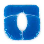 Gesichtsauflage Pearls, desinfizierbar, LxBxH 30x30x1 cm, blau