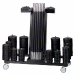 Get-Fit-Pump Langhantelwagen mit 20 Langhantel-Sets