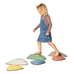 Gonge Fluss-Steine Nordic, Set: 3x gro + 3x klein