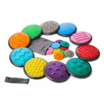 Gonge Sinnestrainer Taktile Scheiben-Set 3, 24-tlg.