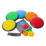 Gonge Taktile Scheiben-Set 1, 12-tlg.: 5x gro  27 cm + 5x klein  11 cm