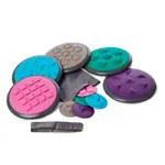 Gonge Taktile Scheiben-Set 2, 12-tlg.: 5x gro  27 cm + 5x klein  11 cm