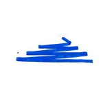 Gymnastikband mit Stab, 5 m