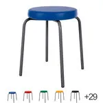 Produktbild: Gymnastikhocker Standard mit Komfort-Polster,  38 cm, Gestellfarbe anthrazit