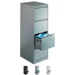 Produktbild: Hängeregistraturschrank mit 4 Schubladen, LxBxH 135,7x43,3x59 cm, einbahnig