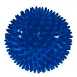 Igel-Ball,  10 cm, blau, mittel