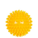 Igel-Ball,  8 cm, gelb, mittel