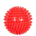 Igel-Ball,  9 cm, rot, mittel