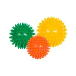 Igel-Ball mittel, 3er Set: je 1x  6 cm,  7 cm,  8 cm