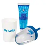 Abbildung zeigt Kltetherapie-Set, 2-tlg., 1 Eislolly und 1 Ice Power Khlgel 75 ml