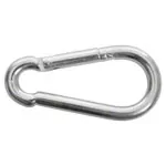 Karabinerhaken groß, 10 cm