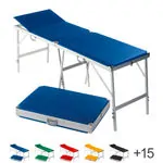 Produktbild: Koffermassagebank Alumed inkl. Kopfteil, LxBxH 189x60x70-79 cm