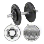 Kurzhantel-Set, 15 kg, 5-tlg.