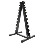 Produktbild: Kurzhantel-St�nder f�r 20 Hanteln, LxBxH 74x67,5x128 cm