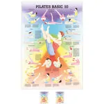 Lehrtafel Pilates Basic 10, LxB 100x70 cm
