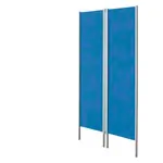Leichtparavent 2-flgelig, H x B 165 x 101 cm