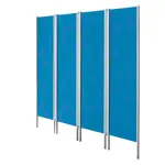 Leichtparavent 4-flgelig, H x B 165 x 204 cm