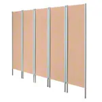 Abbildung zeigt Leichtparavent 5-fl�gelig, HxB 165 x 259 cm