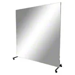 Leichtspiegel, BxH 150 x 200 cm, fahrbar und schwenkbar