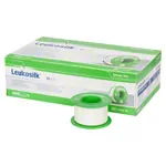 Produktbild: Leukosilk ohne Schutzring, LxB 5 m x 2,5 cm, 12 St�ck