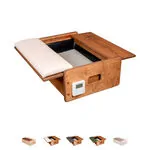 Produktbild: ManuTherm W�rme-Therapiebox mit Glassand-F�llung, LxBxH 60x22x40 cm